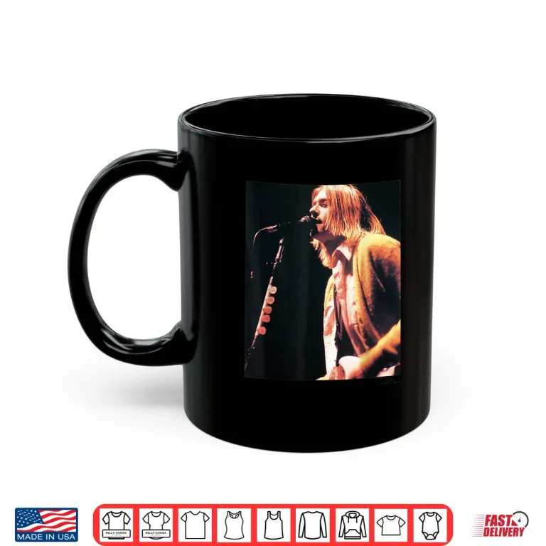 Mug Phil Nicholls Nirvana Kurt Cobain In Utero Tour Music Shirt