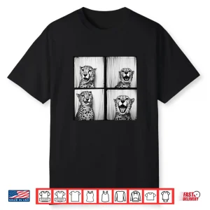 Quirky Safari African Cheetah Zoo Photobooth Funny Animal Shirt