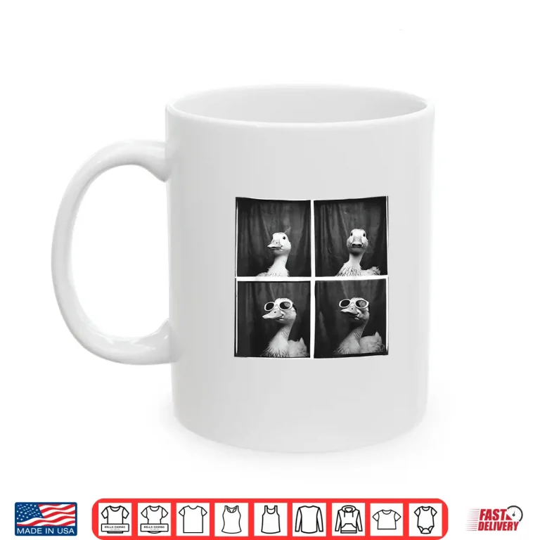 Mug Quirky Farm Duckling Duck In Sunglasses Funny Duck Lover Shirt