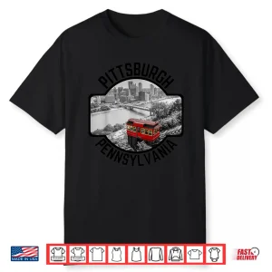 Steel City Skyline Pittsburgh Pennsylvania Photography Four One Two Shirt