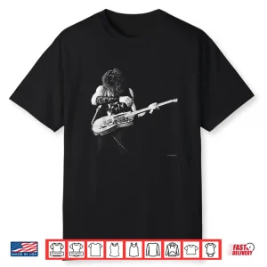 Virginia Turbett Prince Playing Guitar Live Music Portrait Shirt