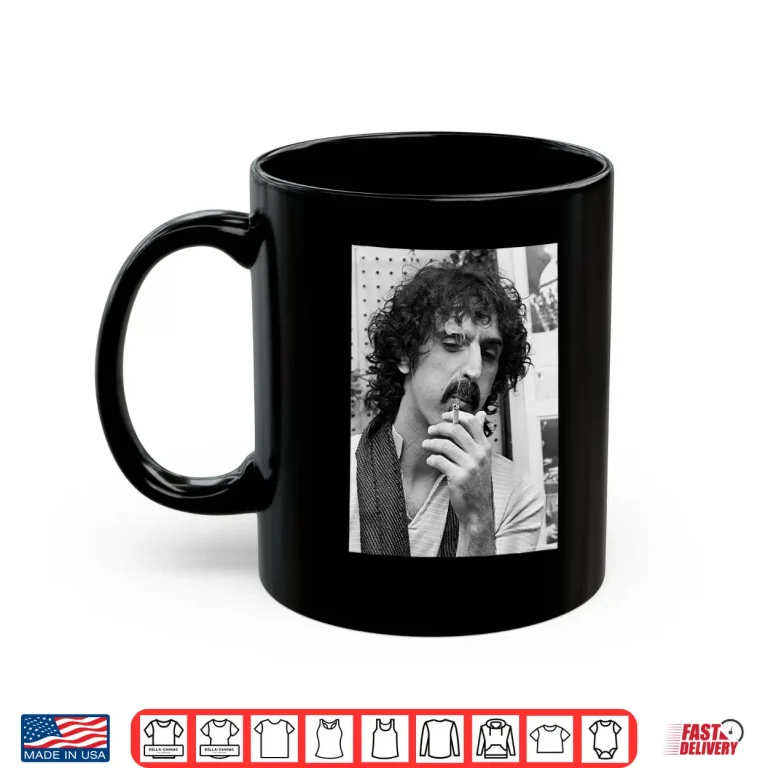 Mug Virginia Turbett Smoking Frank Zappa Professional Music Portrait Shirt