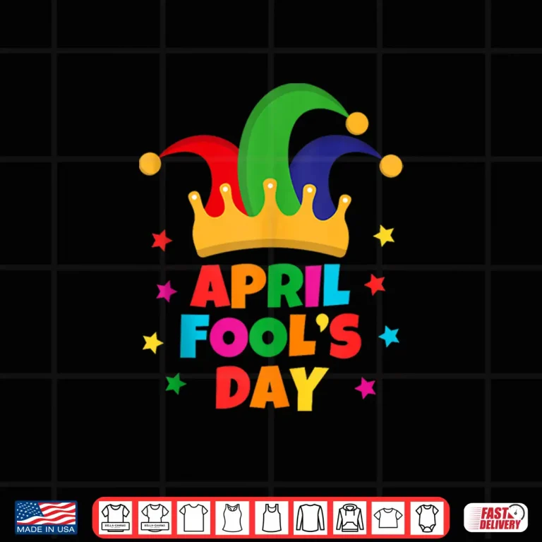 Design First April Jokes Funny April Fools Day Modern Graphic Apparel Shirt