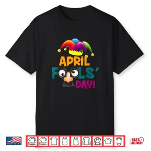 Professional Holiday Happy April Fools Day Joke Modern Graphic Shirt