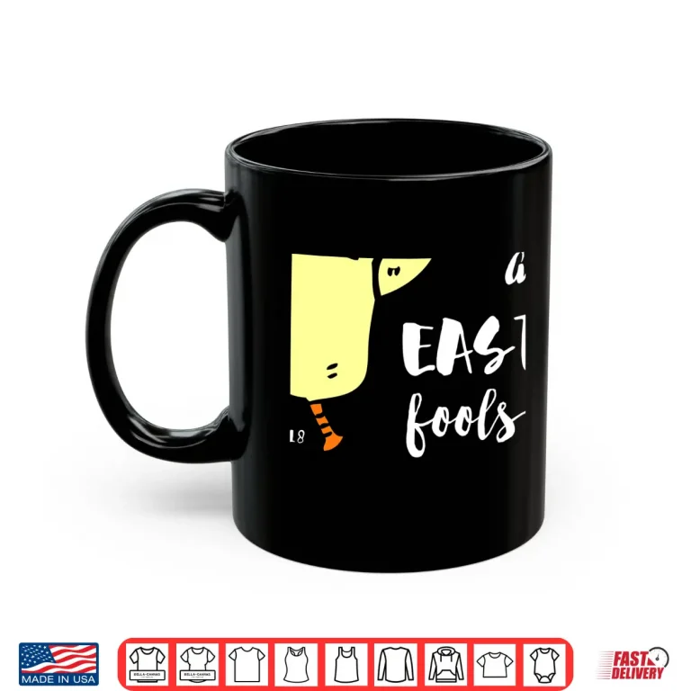 Mug Funny Dancing Chick Happy April Easter Fools Day Holiday Shirt