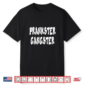 Prankster Gangster April Fools Day Joke Graphic Art Professional Shirt