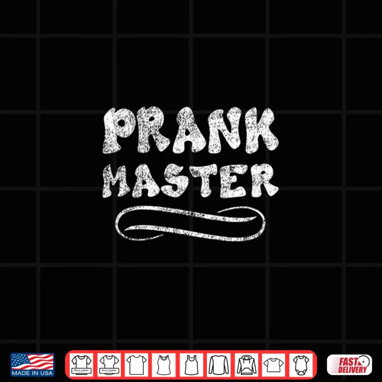 Design Prank Master Retro April Fools Day Joke Graphic Art Professional Shirt