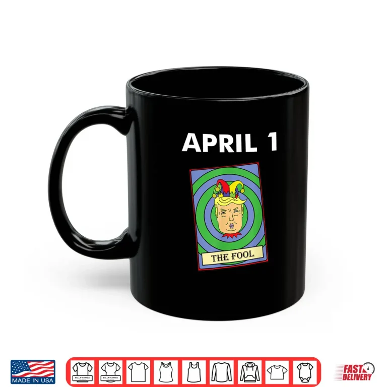 Mug Professional Trump Design April Fools Tarot Card Modern Graphic Shirt