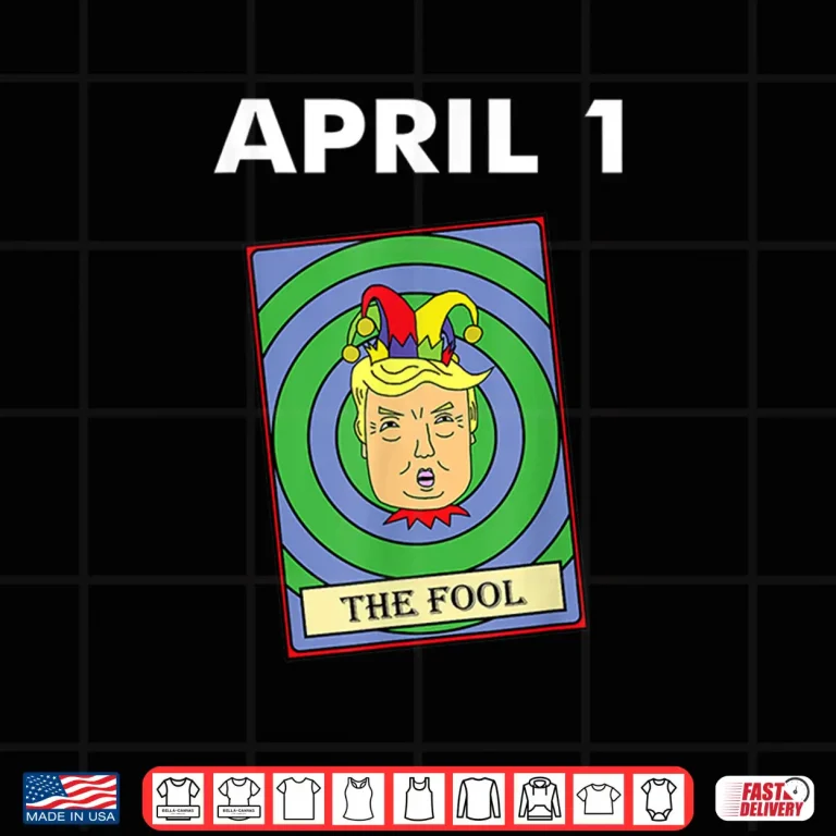 Design Professional Trump Design April Fools Tarot Card Modern Graphic Shirt