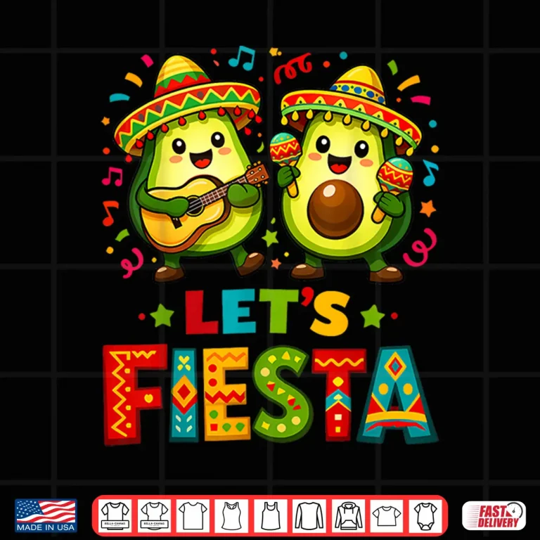 Design Funny Mexican Lets Fiesta Cinco De Mayo for Men Women Kids Shirt