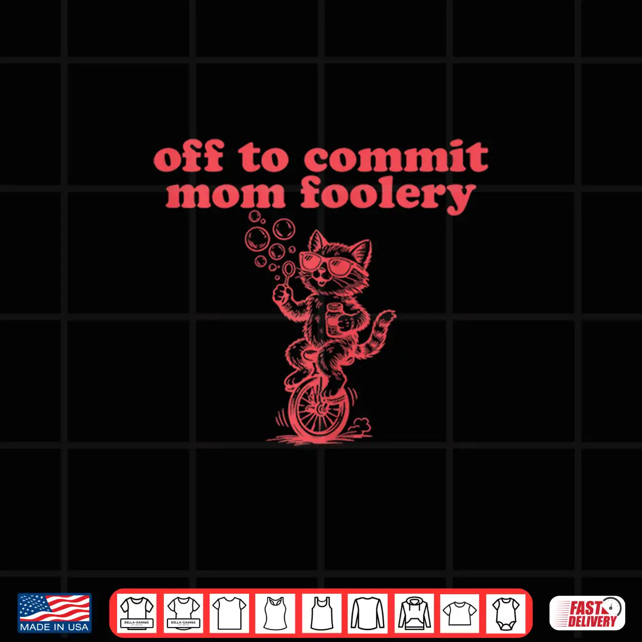 Funny Mother’S Day Tomfoolery Gift Off To Commit Mom Foolery Shirt Funny Mother’S Day Tomfoolery Gift Off To Commit Mom Foolery Shirt