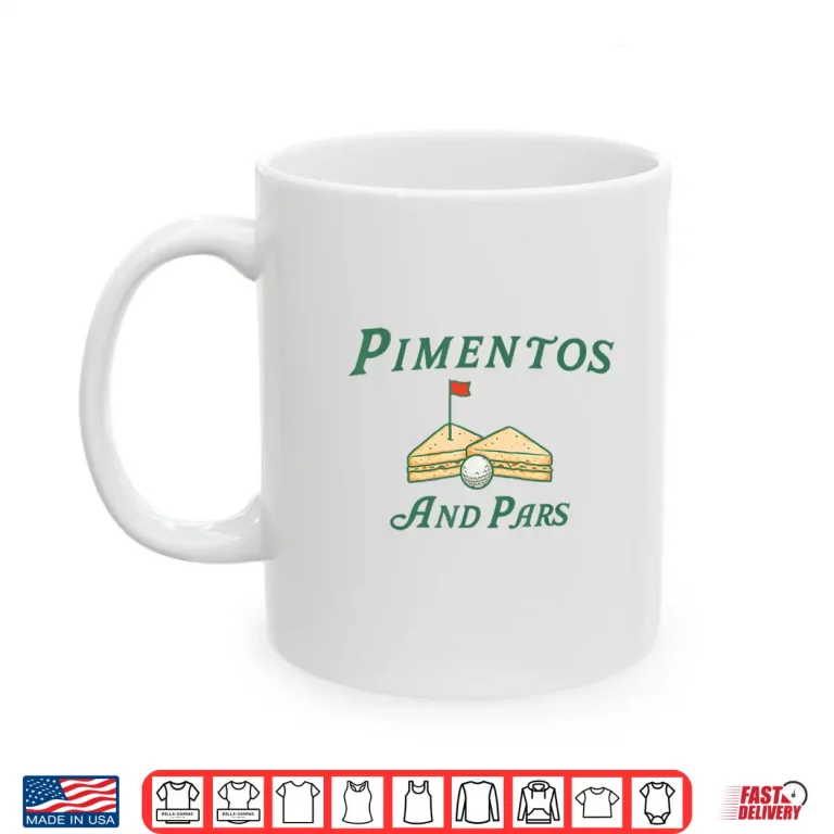 Mug Pimentos and Pars Pimento Cheese Golf Dad Shirt