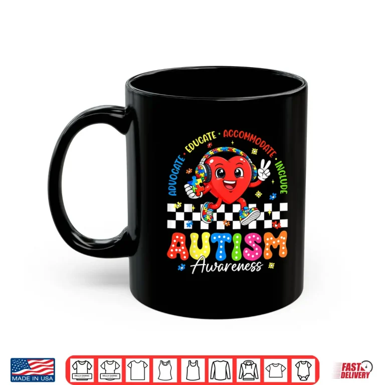 Mug Advocate Inclusion Special Education Autism Awareness Modern Shirt