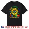 Autism Sunflower Autism Awareness Sunflower Professional Shirt