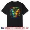Accept Understand Love Butterfly Ribbon Autism Awareness Modern Shirt