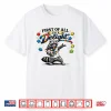 First Of All I Am A Delight Funny Raccoon Autism Awareness Shirt