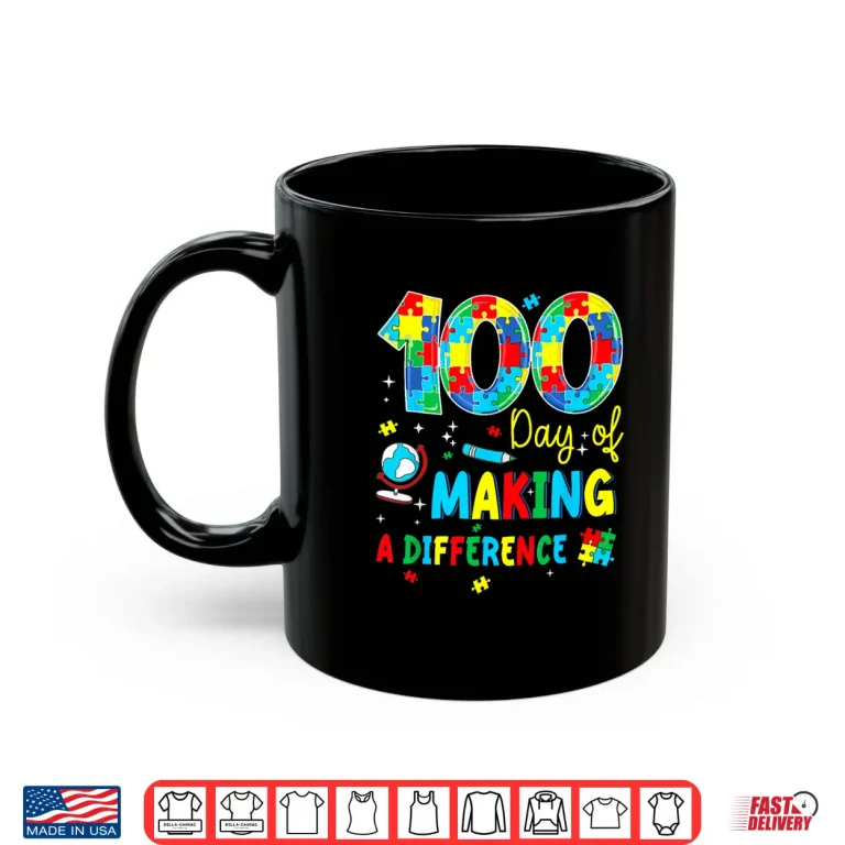 Mug Professional Minimalist Teacher Autism Awareness Modern Graphic Shirt