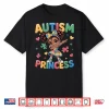 Coquette Bow Daughter Autism Princess Autism Awareness Graphic Shirt