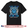 Let Me Stim Bro Smile Peace Autism Awareness Modern Humor Shirt