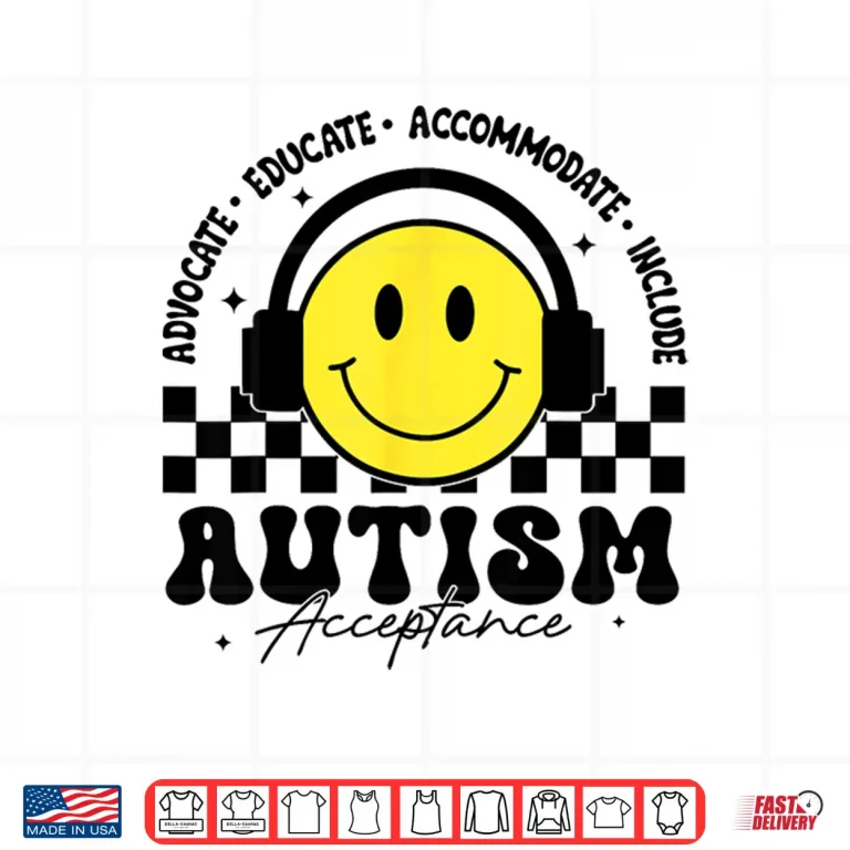 Design Acceptance Professional Autism Awareness Special Education Teacher Shirt