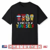 Dare To Be Yourself Autism Awareness Superheroes Graphic Shirt