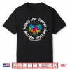 Respect Love Support Autism Awareness Professional Statement Shirt
