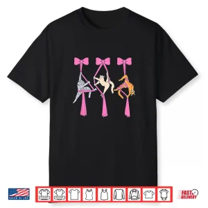 Aerial Silks Cat Funny Yoga Cat Mom Mother’S Day Professional Shirt