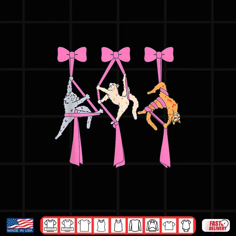 Design Aerial Silks Cat Funny Yoga Cat Mom Mothers Day Professional Shirt