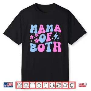 Groovy Mom Of Both Mama Of Both Mother Of Boys And Girls Shirt