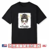 Leopard Messy Hair Bun Nene Life Mother’S Day Mom Grandma Shirt