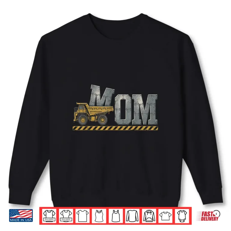 Sweatshirt Retro Vintage Construction Mom Mothers Day Mama Professional Shirt