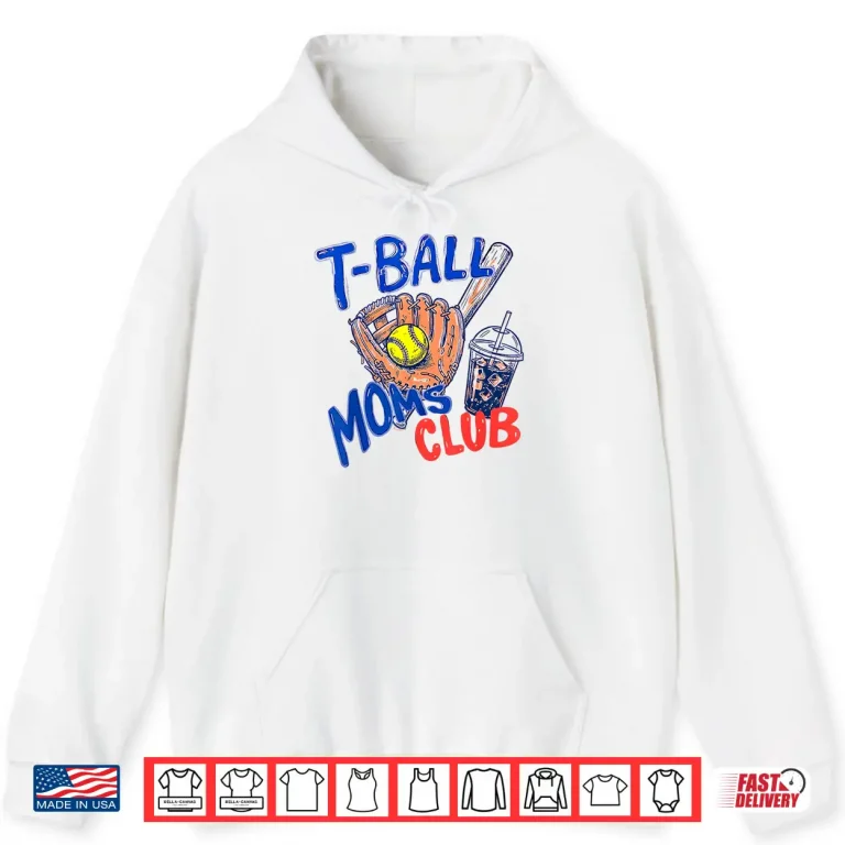 Hoodie T Ball Mama Vintage Tball Mom Softball Mothers Day Mom Life Shirt
