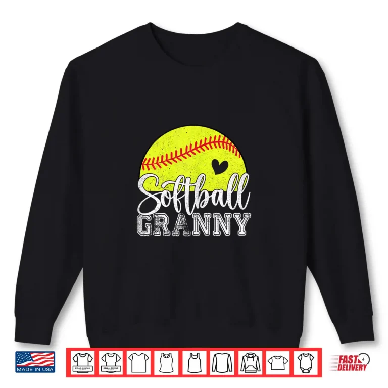 Sweatshirt Softball Lovers Softball Granny Gifts For Mothers Day Shirt