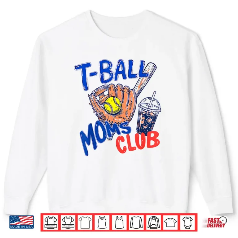 Sweatshirt T Ball Mama Vintage Tball Mom Softball Mothers Day Mom Life Shirt