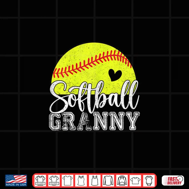 Design Softball Lovers Softball Granny Gifts For Mothers Day Shirt