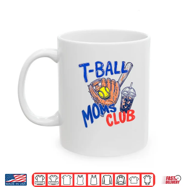 Mug T Ball Mama Vintage Tball Mom Softball Mothers Day Mom Life Shirt