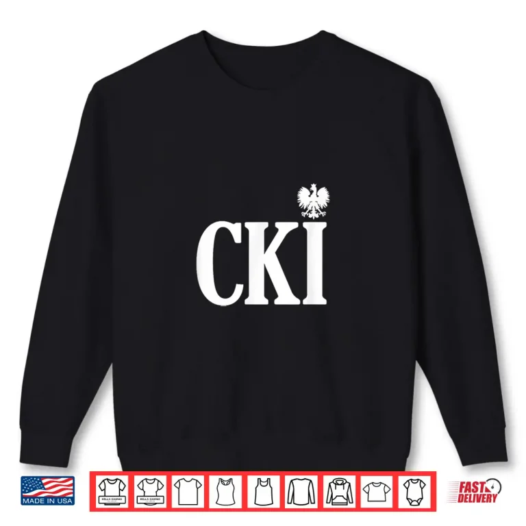 Sweatshirt CKI Polish Surname Ending Polish Last Name Dyngus Day Shirt