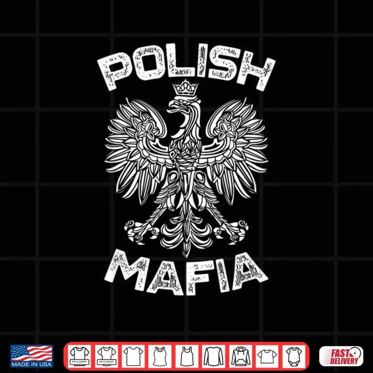Design Polish Mafia Poland Eagle Dyngus Day Professional Graphic Shirt