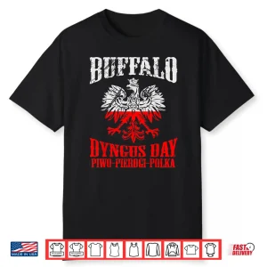 Professional Minimalist Dyngus Day Buffalo Modern Graphic Shirt
