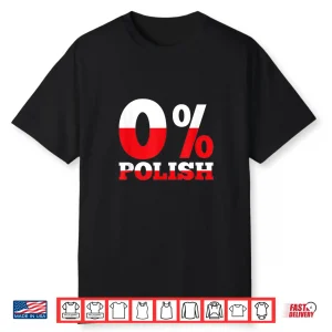 Professional Minimalist Dyngus Day Polish Modern Graphic Apparel Shirt