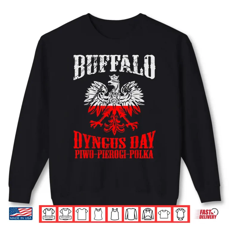 Sweatshirt Professional Minimalist Dyngus Day Buffalo Modern Graphic Shirt