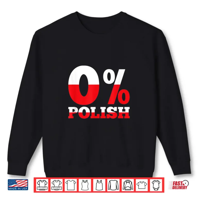 Sweatshirt Professional Minimalist Dyngus Day Polish Modern Graphic Apparel Shirt
