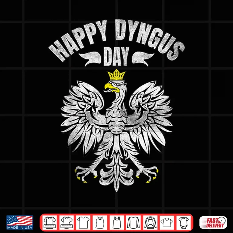 Design Professional Minimalist Happy Dyngus Day Modern Graphic Apparel Shirt