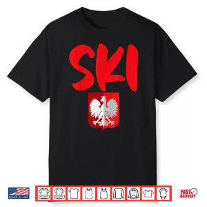 Ski Polish Surnames Pole Dyngus Day Professional Modern Shirt