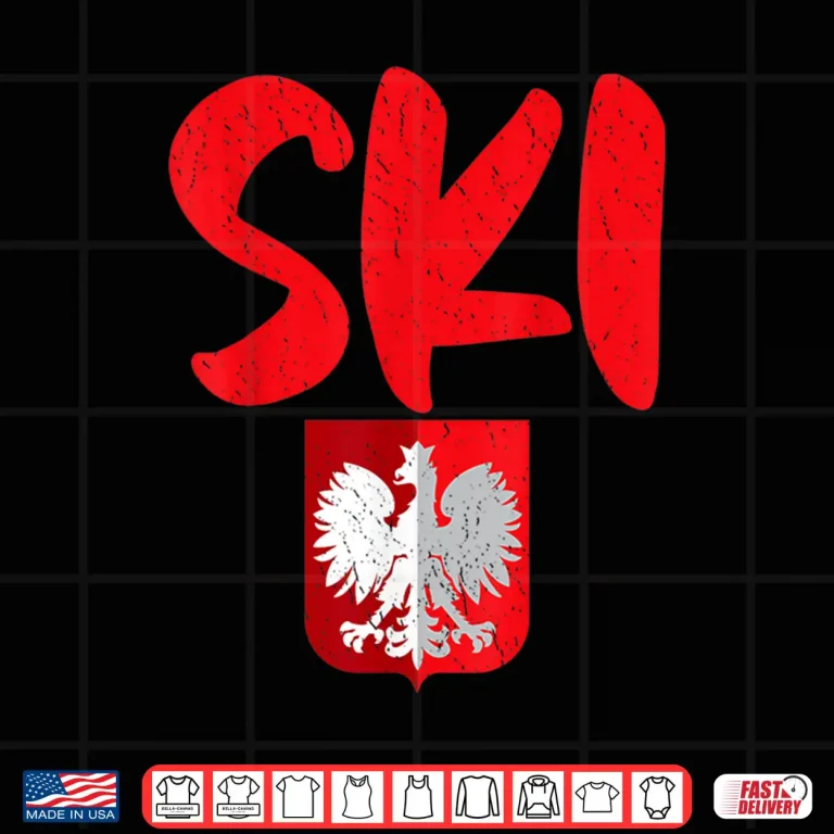Design SKI Polish Surnames Pole Dyngus Day Professional Modern Shirt