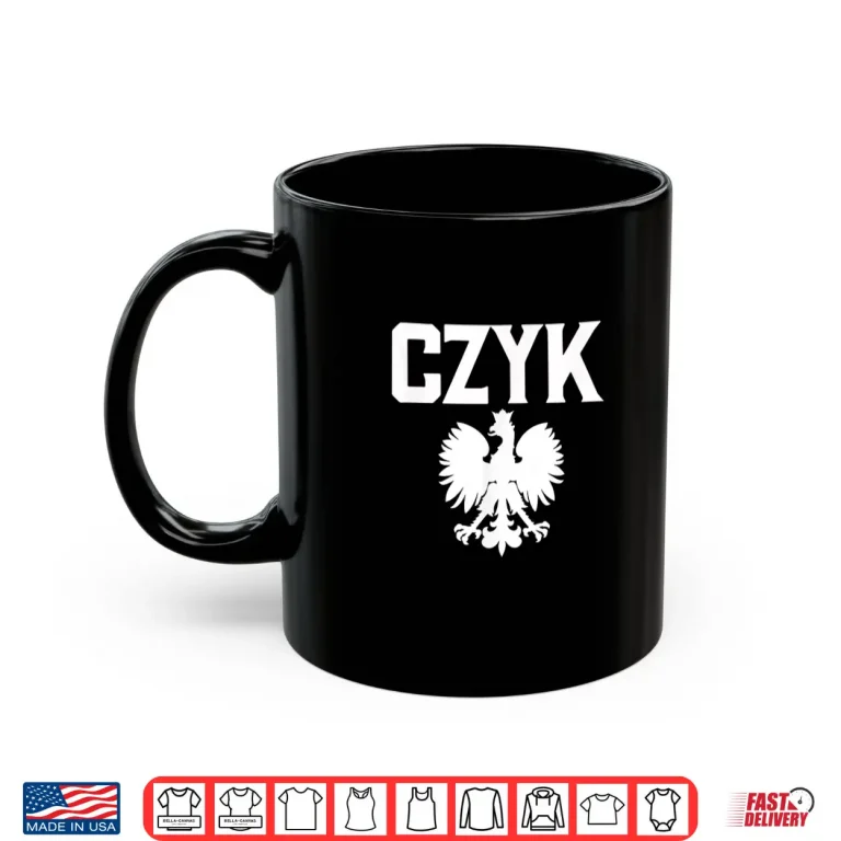 Mug CZYK Polish American Heritage Polish Eagle Dyngus Day Shirt