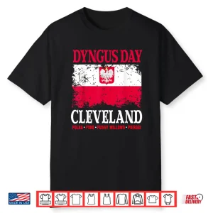 Cleveland Apparel Polish Pride Polska Flag Dyngus Day Shirt