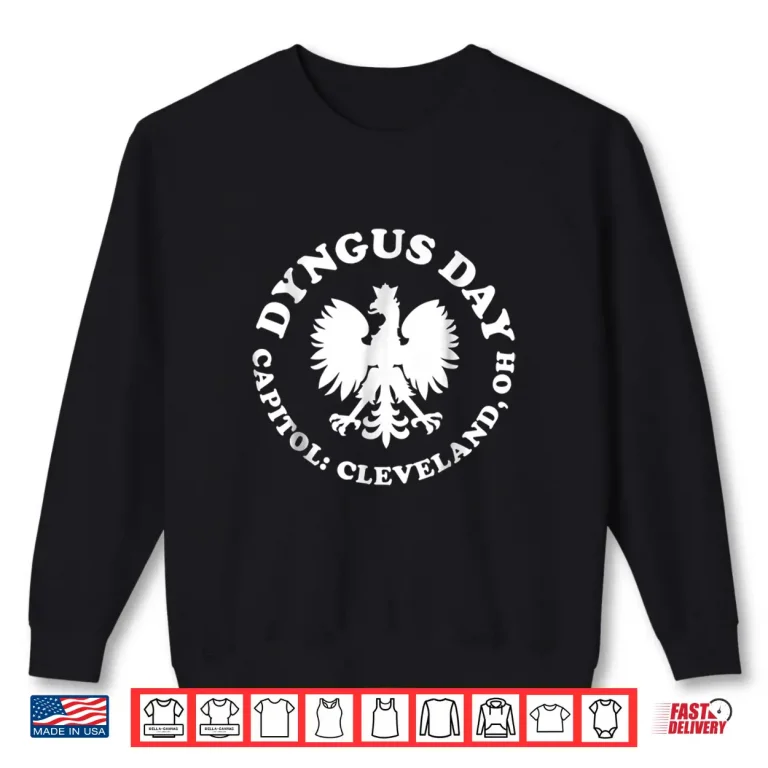 Sweatshirt Capitol Cleveland Dyngus Day Professional Minimalist Graphic Shirt