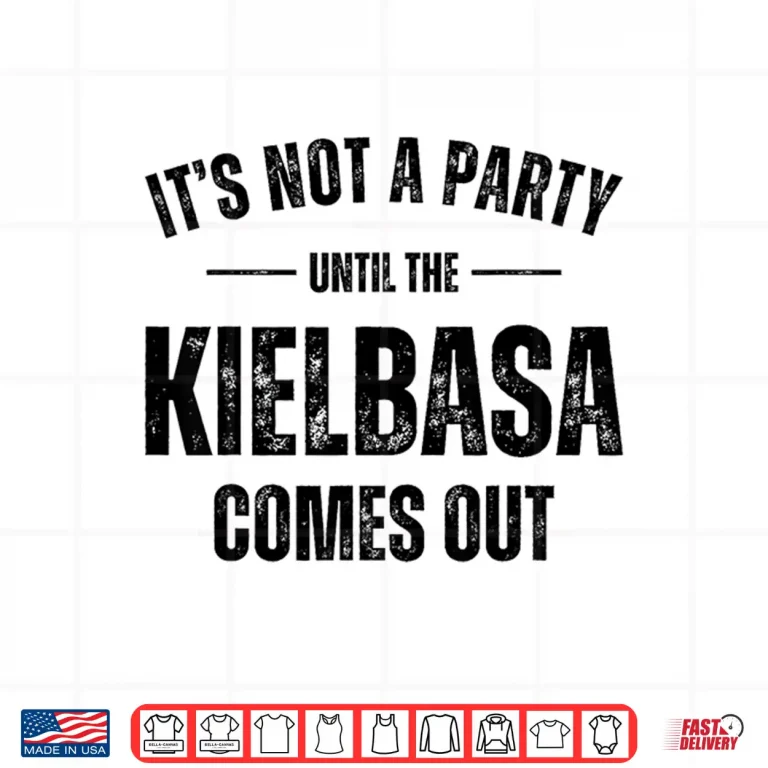 Design Kielbasa Party Funny Polish Poland Polska Dyngus Day Shirt