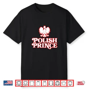 Polish Prince Dyngus Day Pride Heritage Red Falcon White Shirt